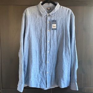 Faherty Reserve Linen Button Up - XL